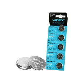 Videx CR1632 3V lítium gombelem bliszter 5 db