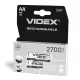 Nikkel-metálhidrid akkumulátor 2700mAh AA 2 db VIDEX