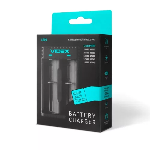 VCH-L201 VIDEX univerzális akkumulátortöltő