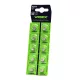 Alkáli gombelem lapos 20mAh AG11/LR721 Videx bliszter 10 db.