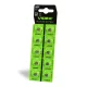 Alkáli gombelem lapos 25mAh AG2/LR726 Videx bliszter 10 db.