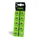 Alkáli gombelem lapos 60mAh AG9/LR936 Videx bliszter 10 db.