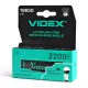 2200mAh 18650-P lítium-ion akkumulátor bliszter Videx