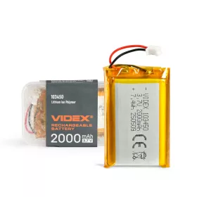 2000mAh lítium-polimer akkumulátor VLF-B103450-20 Videx