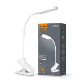   HELSINKI VIDEX LED asztali lámpa szabályozható 6W 3000K - 5500K CCT fehér