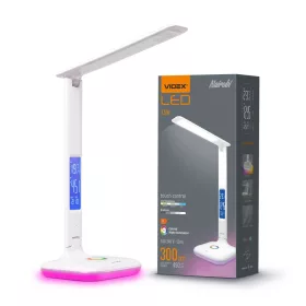   NAIROBI VIDEX LED asztali lámpa, szabályozható 7,5 W 3000K - 5500K RGB érintésfehér