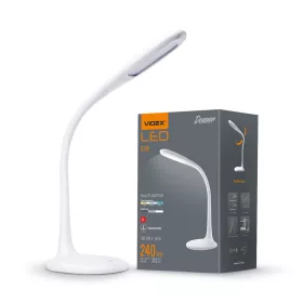   DENVER VIDEX LED asztali lámpa, szabályozható 5,5W 3000K - 5500K CCT fehér