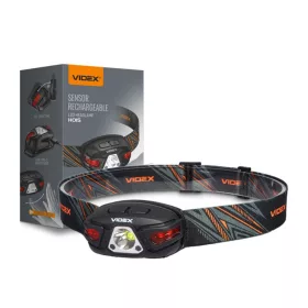   Újratölthető LED fejlámpa érintésérzékelő 5W 330lm 5000K H015 VIDEX