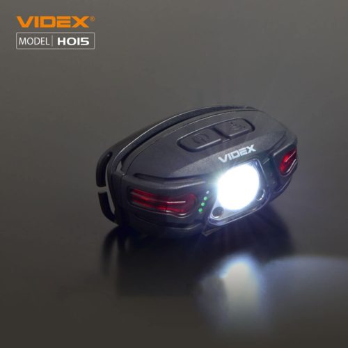 Újratölthető LED fejlámpa érintésérzékelő 5W 330lm 5000K H015 VIDEX