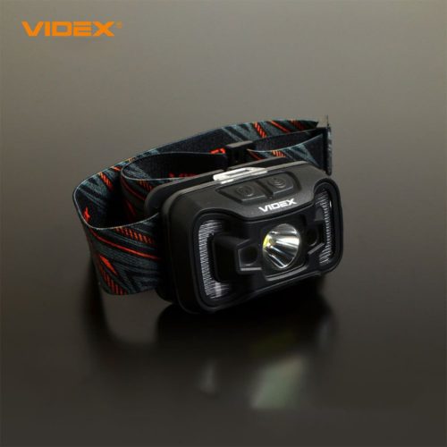 Újratölthető LED fejlámpa érintésérzékelő 5W + COB 310lm 5000K H025C VIDEX