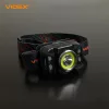 Újratölthető LED fejlámpa érintésérzékelő 5W + COB 410lm 5000K H035C VIDEX