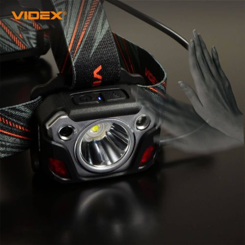 Újratölthető LED fejlámpa érintésérzékelő 20W 1400lm 6500K H056 Nagyon erős VIDEX