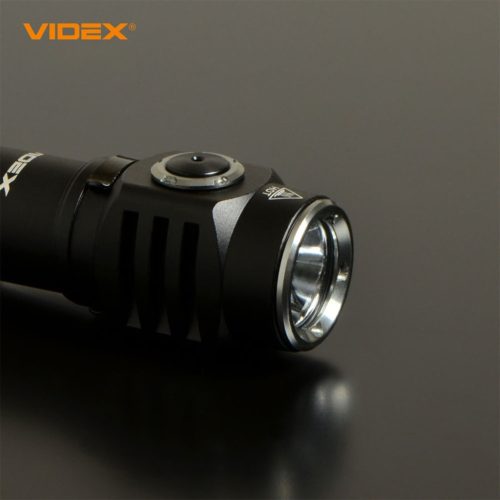 Taktikai LED-es újratölthető zseblámpa vízálló 10W 600lm 5700K A055 VIDEX