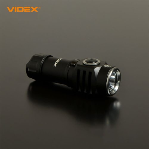 Taktikai LED-es újratölthető zseblámpa vízálló 10W 600lm 5700K A055 VIDEX