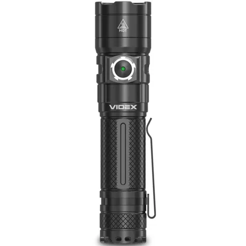 LED taktikai zseblámpa újratölthető vízálló 20W 4000lm 6000K A406 nagyon erős VIDEX