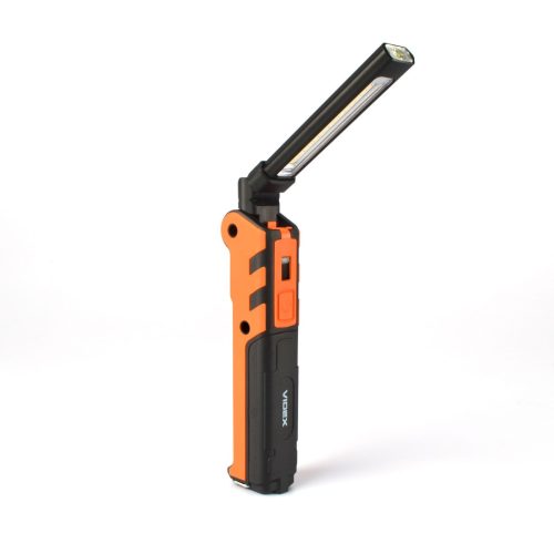 Újratölthető LED kézi zseblámpa 5W 400lm 5 üzemmód UV fényerőszabályozható Videx