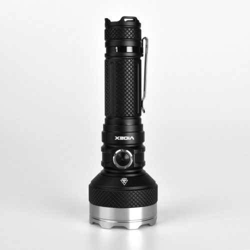 Újratölthető LED kézi zseblámpa 20W 5500lm 6 üzemmód USB-C vízálló IP68 Videx