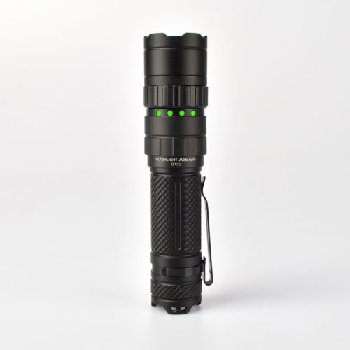 Újratölthető LED kézi zseblámpa 20W 1700lm 5 üzemmód USB-C vízálló IP68 Videx