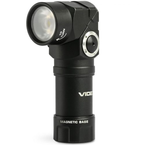 Taktikai LED-es újratölthető zseblámpa vízálló 10W 600lm 5000K A244RH VIDEX