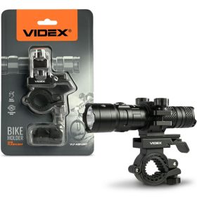   Kerékpárkormánytartó Univerzális VIDEX elemlámpa lámpához