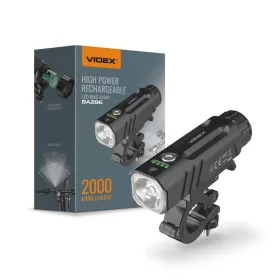   Kerékpár lámpa LED zseblámpa Faálló újratölthető IP68 2000lm Videx