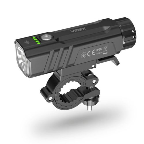 Kerékpár lámpa LED zseblámpa Faálló újratölthető IP68 2000lm Videx