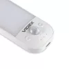 LED éjszakai fény mozgásérzékelővel, 0.8W, 50lm, CCT, 120°, 750mAh, Fehér, VIDEX
