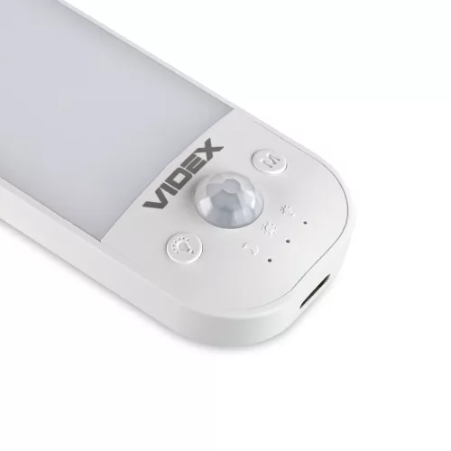 LED éjszakai fény mozgásérzékelővel, 0.8W, 50lm, CCT, 120°, 750mAh, Fehér, VIDEX
