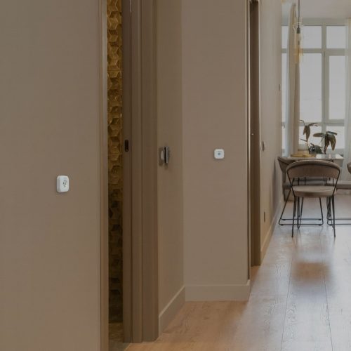 Vezeték nélküli LED lépcsővilágítás érzékelővel 1W 70lm CCT 90° 750mAh Fehér VIDEX