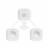 Vezeték nélküli LED lépcsővilágítás érzékelővel 1W 70lm CCT 90° 750mAh Fehér VIDEX