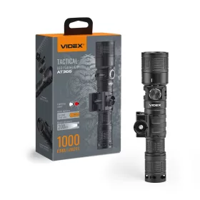   Újratölthető LED kézi zseblámpa 10W 1000lm 5 üzemmód USB-C vízálló IP66 Videx