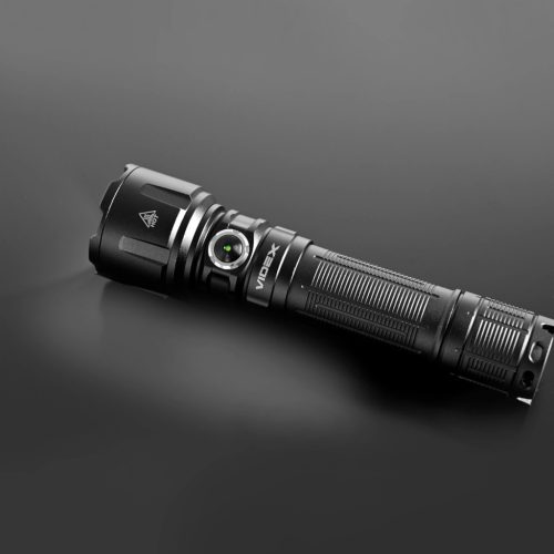 Taktikai LED zseblámpa, hordozható, 20 W, 3600 lm, 5000 K, fényszóró, 8 üzemmód, VLF-A376, Videx