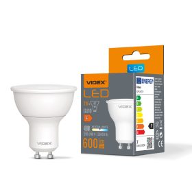   LED izzó GU10 Spotlámpa 7W = 47W 600lm 4000K Semleges 120° Videx