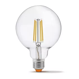   E27 G95 LED izzó 7W = 60W 806lm 4000K semleges izzószál, 360°-ban szabályozható VIDEX