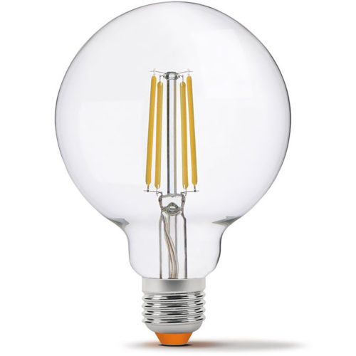 E27 G95 LED izzó 7W = 60W 806lm 4000K semleges izzószál, 360°-ban szabályozható VIDEX