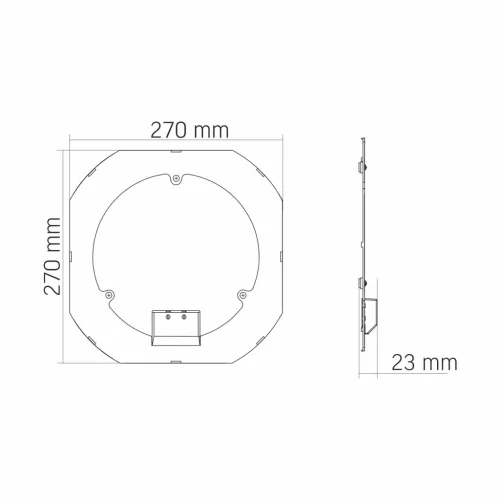 LED modul betét mennyezeti lámpákhoz 36W 4350lm 4000K Semleges 120° Videx