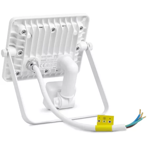LED reflektor 10W 900lm 5000K IP65 fehér mozgás- és alkonyérzékelővel VIDEX LUCA