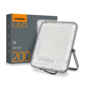   Halogén LED reflektor 200W 24000lm 5000K IP65 Szürke VIDEX DAVIS