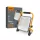 Hordozható LED reflektor 50W 1600lm 5000K Semleges 90° 2A Fekete VIDEX