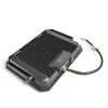 LED reflektor 100W 9500lm 5000K Hidegfekete Tejes Videx burával