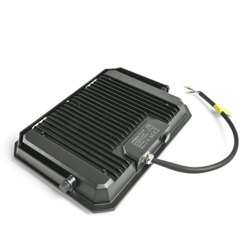 LED reflektor 100W 9500lm 5000K Hidegfekete Tejes Videx burával