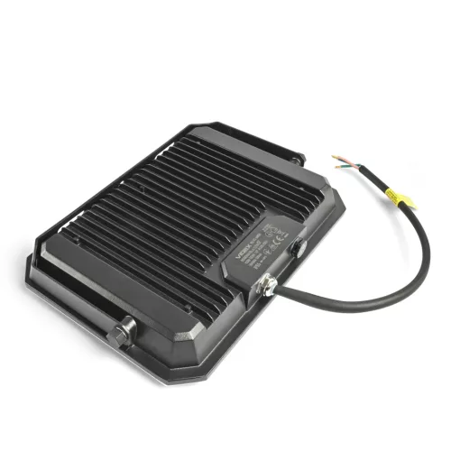 LED reflektor 100W 9500lm 5000K Hidegfekete Tejes Videx burával