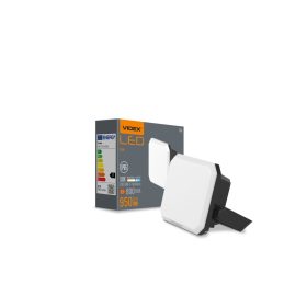   LED reflektor 10W 950lm 5000K Hidegfekete Tejes Videx burával