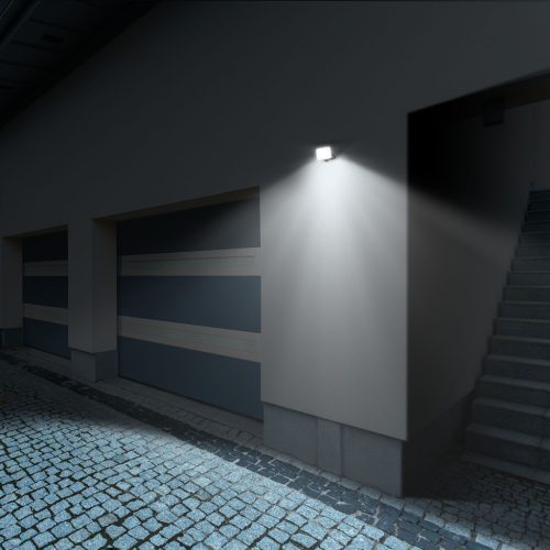 LED reflektor 30W 2850lm 5000K Hidegfekete Tejes Videx burával