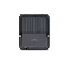 Napelemes LED reflektor távirányítóval 6W 500lm 5000K Semleges 90° 3.7V IP65 IK07 Felületre szerelhető szürke VIDEX