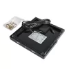 Napelemes reflektor szenzorral 20W 1400lm 5000K Semleges 90° 3.2V IP65 IK07 Felületre szerelhető szürke VIDEX