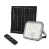 Napelemes reflektor szenzorral 20W 1400lm 5000K Semleges 90° 3.2V IP65 IK07 Felületre szerelhető szürke VIDEX