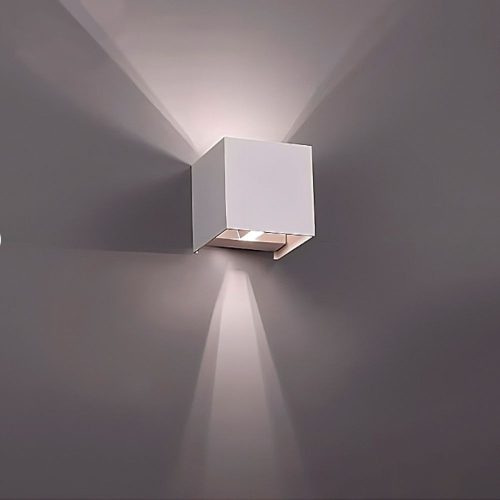 Kerti fali lámpa kültéri LED homlokzati lámpa 6W 580lm 2700k meleg fehér ERIC Videx