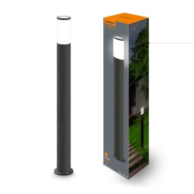   Kültéri kerti lámpa POST Álló Kör 60cm IP54 E27 Fekete Videx