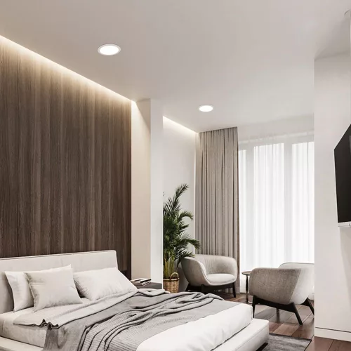 LED panel süllyesztett lámpatest 18W 2100lm 4000K semleges fehér Videx
